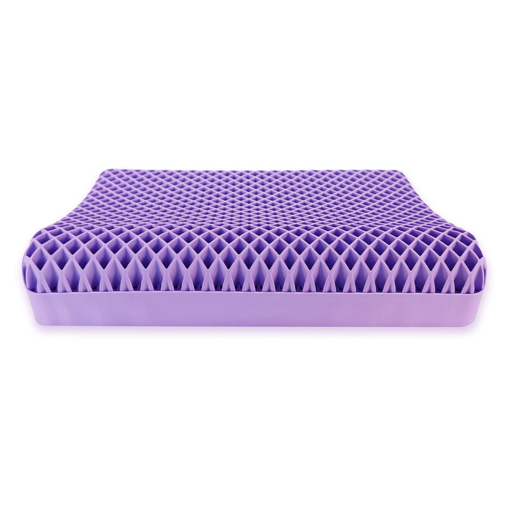 OEM Customizable Purple TPE Pillow Direct Manufacturer Factory Wholesale Cross Border Travel Airplane Camping Cool Pillow