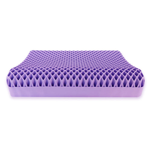 OEM Customizable Purple TPE Pillow Direct Manufacturer Factory Wholesale Cross Border Travel Airplane Camping Cool Pillow
