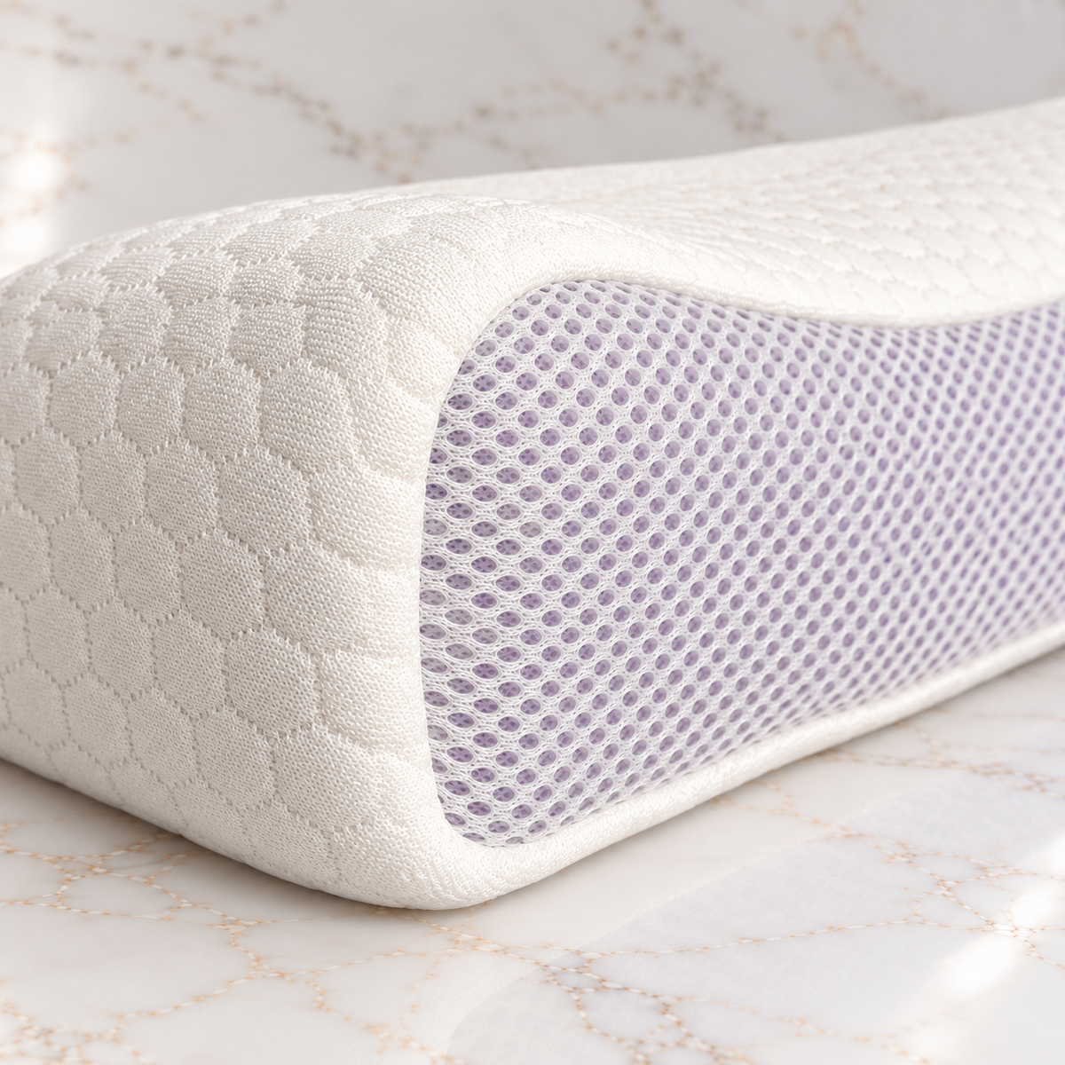 CloudNest™ Official Ergonomic Cooling Honeycomb Pillow
